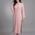 smart women regular beads and stones silk crepe kurta with trousers
