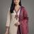 smart women floral embroidered regular thread work kurta with trousers & with dupatta