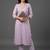 tailored women ethnic motifs regular thread work kurta with trousers