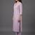 tailored women ethnic motifs regular thread work kurta with trousers