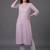 tailored women ethnic motifs regular thread work kurta with trousers