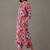 everyday workwear women printed regular cotton kurta with trousers