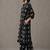 structured women floral printed regular kurta with trousers