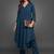 smart women empire silk crepe kurta with trousers