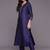 smart women regular thread work kurta with trousers & with dupatta