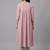 structured women empire silk crepe kurta with trousers