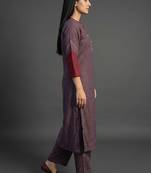 workwear women regular kurta with trousers