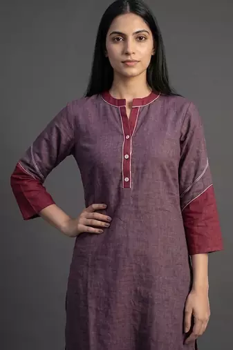 workwear women regular kurta with trousers