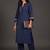 tailored women ethnic motifs embroidered regular thread work kurta with palazzos