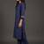 tailored women ethnic motifs embroidered regular thread work kurta with palazzos