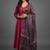 structured women ethnic motifs embroidered regular kurta with palazzos & with dupatta