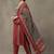 workwear women embroidered regular thread work cotton kurta with trousers & with dupatta