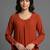 tailored women regular kurta with trousers