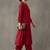 tailored women regular kurta with trousers