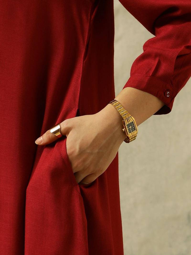 tailored women regular kurta with trousers