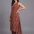 tailored women paisley printed regular kurta with trousers