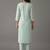 formal women regular mirror work kurta with trousers