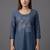 workwear women ethnic motifs embroidered regular thread work kurta with trousers