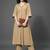 everyday workwear women regular silk crepe kurta with trousers