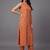 everyday workwear women printed regular kurta with trousers