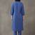 formal women printed regular kurta with trousers