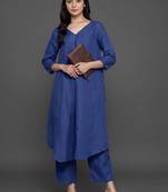 everyday workwear women regular kurta with trousers