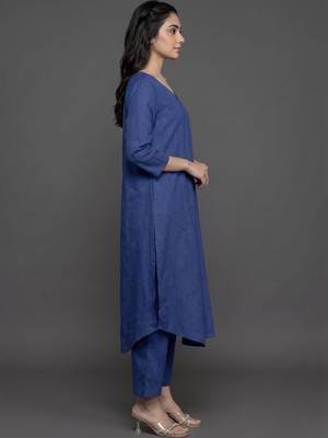 everyday workwear women regular kurta with trousers 2