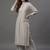 tailored women striped regular kurta with palazzos