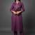 smart women ethnic motifs regular thread work kurta with trousers