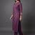 smart women ethnic motifs regular thread work kurta with trousers