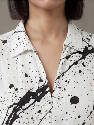 smart women printed regular kurta with trousers 6