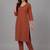 smart women ethnic motifs regular kurta with trousers & with dupatta