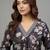 everyday workwear women floral printed regular kurta with trousers