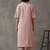workwear women striped regular cotton kurta with trousers