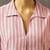 workwear women striped regular cotton kurta with trousers