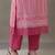everyday workwear women printed regular thread work cotton kurta with trousers & with dupatta