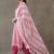 everyday workwear women printed regular thread work cotton kurta with trousers & with dupatta