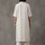 everyday workwear women striped regular cotton kurta with trousers