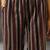 structured women striped regular cotton kurta with trousers