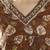 structured women floral printed regular thread work cotton kurta with trousers & with dupatta