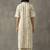 everyday workwear women striped regular cotton kurta with trousers