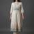 workwear women printed regular kurta with trousers & with dupatta