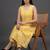 tailored women floral printed regular kurta with trousers