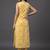 tailored women floral printed regular kurta with trousers
