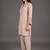 smart women ethnic motifs embroidered regular thread work kurta with trousers