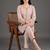 smart women ethnic motifs embroidered regular thread work kurta with trousers