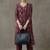 formal women floral printed regular thread work cotton kurta with trousers & with dupatta