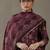 formal women floral printed regular thread work cotton kurta with trousers & with dupatta