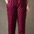 formal women floral printed regular thread work cotton kurta with trousers & with dupatta