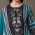 women ethnic motifs printed regular cotton kurta with trousers & with dupatta